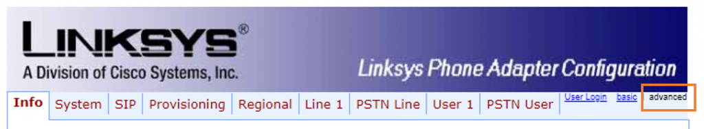Linksys SPA3000 - Configuración Avanzada